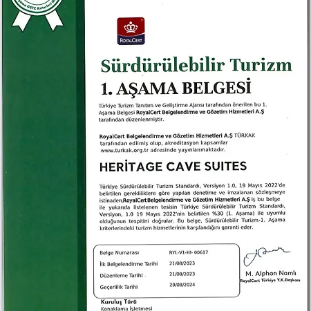 Heritage Cave Hotel